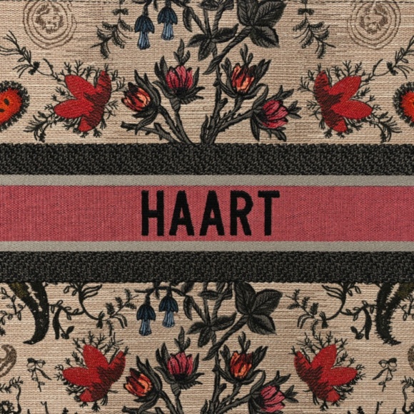 CHRISTIAN DIOR Canvas Embroidered Large Broderie Dior Flowers Book Tote Multic - Picture 11 of 11